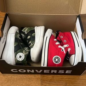 Toddler Converse sneakers combo pack!